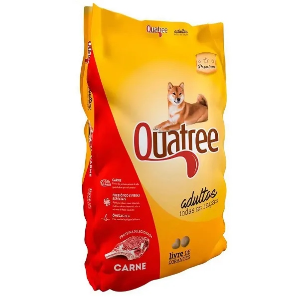 Quatree Premium 15kg - Sabor Carne