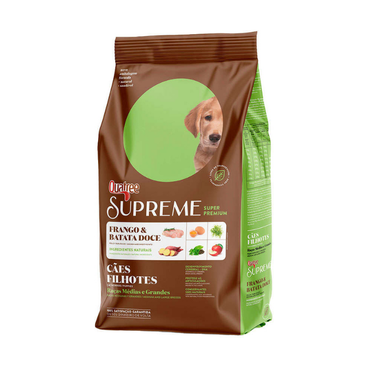 quatree-supreme-super-premium-filhotes-racas-medias-e-grande