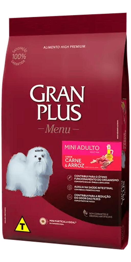 Ração GranPlus 15kg R$159,90