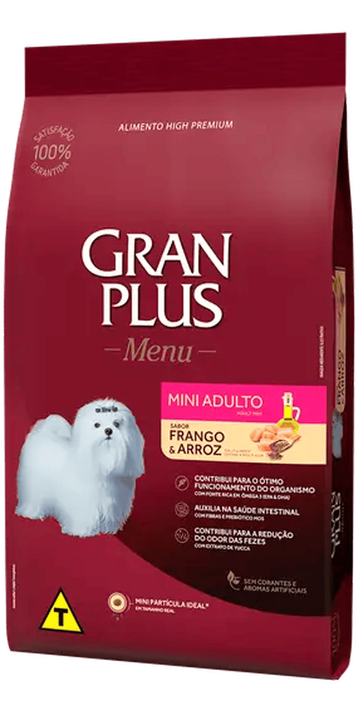 Ração GranPlus 15kg R$159,90